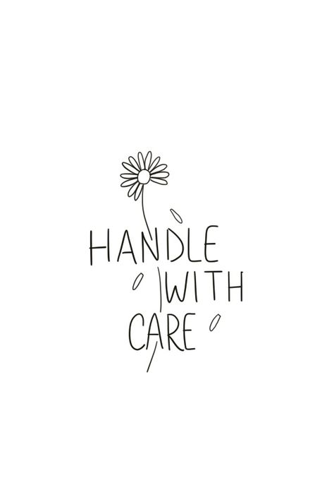 Handle With Care Tattoo, Handle With Care, Cold Drink, Tattoo Inspo, Tattoo Ideas, Tattoos, Art