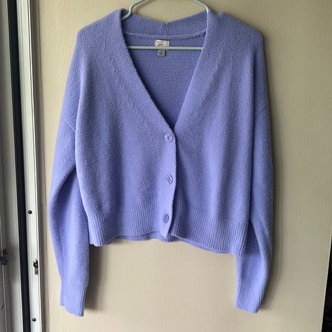 Ultra Soft Teddy Bear Cardigan From Target’s A New Day Brand Size Small, Has A Larger Fit Never Worn Out, Ultimately I Decided Periwinkle Is Not My Color :( Teddy Bear Cardigan, Bear Cardigan, Soft Teddy, Soft Teddy Bear, My Color, A New Day, I Decided, Wearable Art, New Day