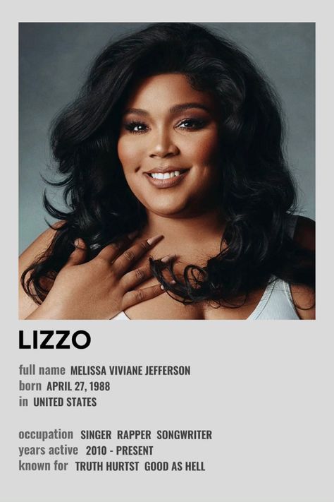 Celeb Posters, Lizzo Poster, Room 2023, Vintage Music Posters, Music Posters, Vintage Music, Music Poster, Singers, Music Artists