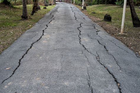 Asphalt & Driveway Resurfacing: Complete Guide - Do it Best Diy Asphalt Driveway, Asphalt Repair Driveways, Diy Driveway Repair, Diy Asphalt Driveway Repair, How To Fill Cracks In Asphalt Driveway, Redo Driveway, Resealing Asphalt Driveway, Asphalt Driveway Edging Ideas, Resurface Concrete Driveway