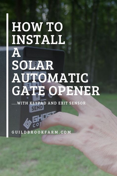 Automatic Gates Driveways Diy, Solar Powered Gate Openers, Solar Gate Opener, Cattle Business, Entrance Landscaping, Solar Roof Shingles, Automatic Gate Opener, Solar Shingles, Solar Products