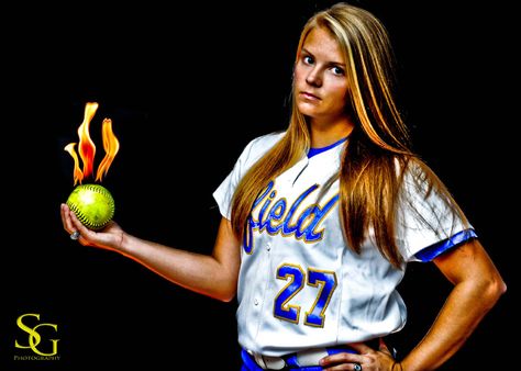 Softball Pictures With Fire, Softball Fire Pictures, Softball Action Shots, Softball Images, Softball Poses, Softball Pictures Poses, Softball Picture, Softball Pics, Softball Photography