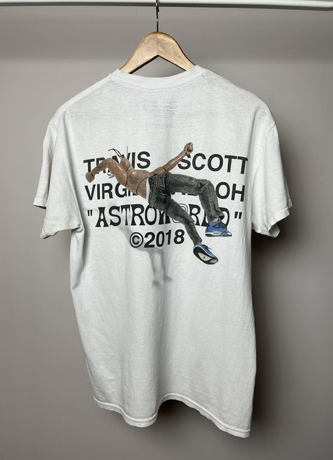 Travis Scott Travis Scott Virgil Abloh Astroworld 2018 T-shirt | Grailed Scott Travis, Travis Scott Flannel, Travis Scott Tshirt, Travis Scot, Travis Scott Graphic Tees, Travis Scott T Shirt, Travis Scott Merch, Stussy World Tour Tees, Cactus Jack