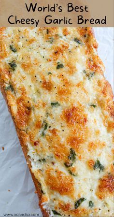 Garlic Cheese Bread Recipe, Cheese Bread Recipe, Homemade Garlic Bread, Garlic Cheese Bread, Healthy Side Dish, Garlic Bread Recipe, Biscuit Bread, Cheesy Garlic Bread, Best Bread Recipe