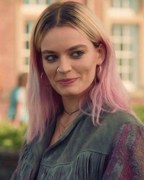 Sexeducation Netflix, Maeve Wiley, Pink Hair, Education, Film, Hair, Pink