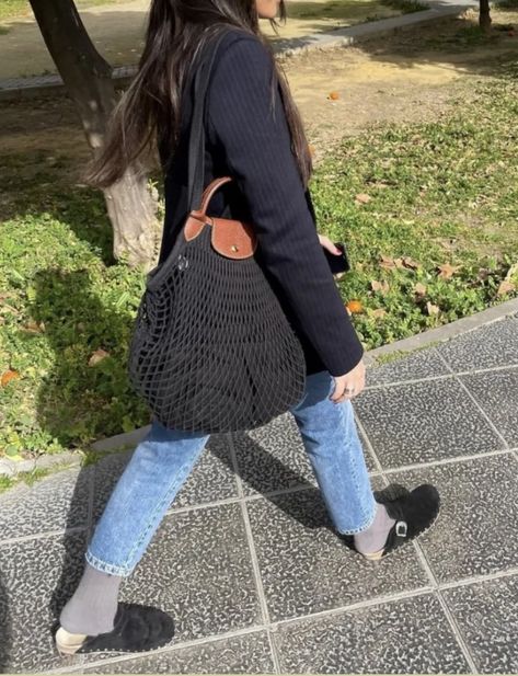 Le Pliage Backpack Outfit, Longchamp Backpack Outfit, Longchamp Backpack, Backpack Outfit, Longchamp Le Pliage Backpack, Longchamp Le Pliage, Fashion Backpack, Backpacks, Street Style