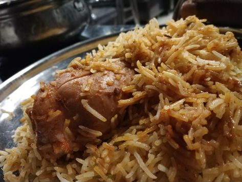 #Hyderabad #biryani #chicken Hyderabad Biryani, Biryani, Fried Rice, Hyderabad, Rice, Cooking Recipes, Chicken, Ethnic Recipes