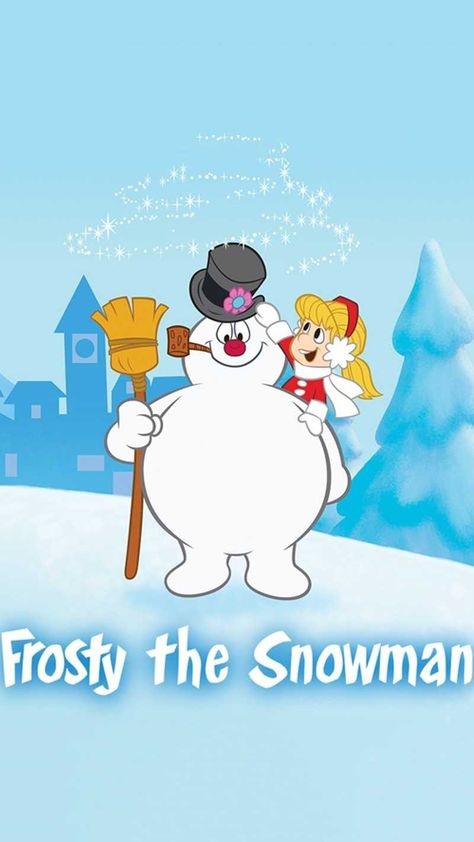 Frosty The Snowman Wallpaper, Frosty The Snowman Movie, Frosty The Snowman Characters, The Snowman Movie, Snowman Background, Purple Mustang, Snowman Wallpaper, Snowman Images, Christmas Films