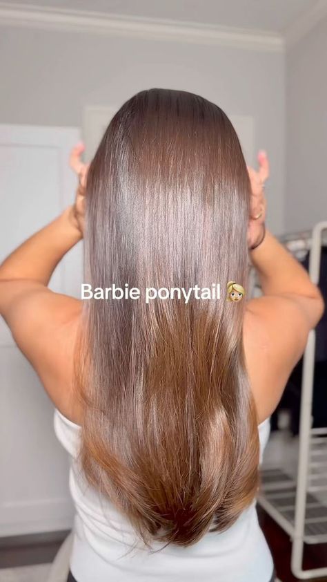 1.1M views · 7.5K reactions | This Claw Clip 💅 #viral #trending #ponytail #barbiehairstyles #clawcliphairstyles #reels | Audrey Victoria | Audrey Victoria · Original audio Audrey Victoria, Short Stacked Bob Haircuts, Barbie Ponytail, Stacked Bob Haircut, Cute Simple Hairstyles, Hair Tips Video, Clip Hairstyles, Haircuts Straight Hair, Hairdo For Long Hair