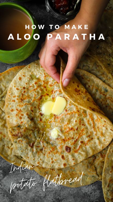 Lachha Paratha, Indian Breads, Aloo Paratha, Malai Kofta, Paratha Recipe, Paratha Recipes, Indian Bread, Indian Snacks, Indian Snack Recipes