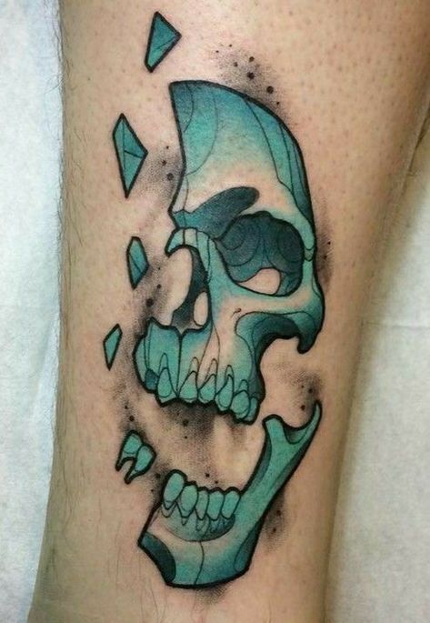 Trend Tattoo, Food Tattoos, Skull Art Drawing, Creepy Tattoos, Skulls Drawing, Old School Tattoo Designs, Tatuaje A Color, Traditional Tattoo Design, Style Tattoo