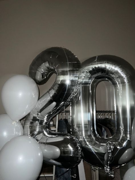 20th Birthday Astethic, 20 Balloons Birthday, 20th Bday Aesthetic, 20 Years Birthday Aesthetic, 20 Aesthetic Birthday, 20 Tahun Birthday, Birthday Party 20 Years, 20th Aesthetic, Happy Birthday 20th Birthday