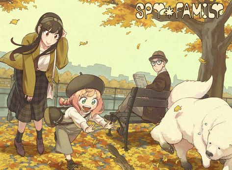 가족 일러스트, Family Illustration, Anime Family, Spy X Family, Family Art, An Anime, Anime Wallpaper, Manga Anime, Character Art