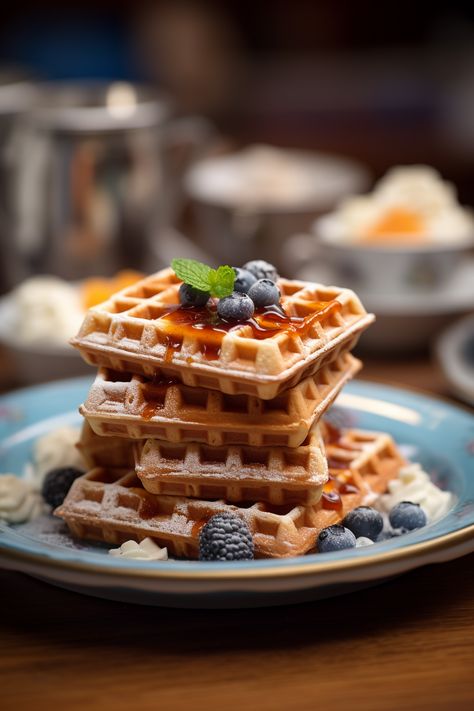 Waffles Food Photography, Waffle Photography, Waffles Photography, Breakfast Photography, Coffee And Donuts, Easter Eggs Chocolate, Food Photography Styling, Waffle Recipes, Breakfast Buffet