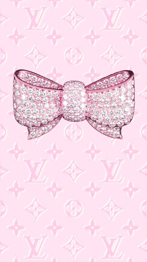 Louis Vuitton Iphone Wallpaper, Iphone Widgets, Pink Glitter Wallpaper, Pink Wallpaper Hello Kitty, Backgrounds Girly, Pink Wallpaper Girly, Pink Wallpaper Backgrounds, Pink Tumblr Aesthetic, Bow Wallpaper