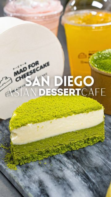 Matcha Tiramisu, Dessert Cafe, Asian Dessert, Baking Process, Japanese Cheesecake, Cheese Tarts, National City, Asian Desserts, Pastry Shop