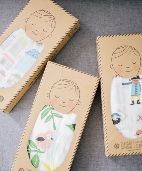 Bib Packaging, Hanger Packaging, Kids Branding Design, Scarf Packaging, Foil Business Cards, Baby Products Packaging, Packaging Ideas Business, Handmade Packaging, Baby Sewing Projects