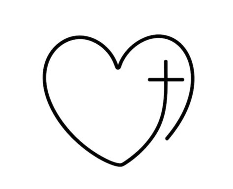 Wide heart with cross SVG cut file File will be available to download immediately upon purchase. Cross Svg, Christian Bible Quotes, Elegant Tattoos, Rock Painting Art, Bible Quotes Prayer, Silhouette Art, Rock Crafts, Body Tattoos, Cute Doodles