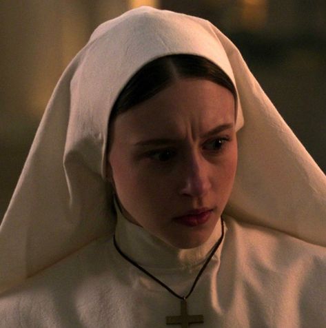 Taissa Farmiga The Nun, Sister Irene The Nun, Sister Irene, Conjuring Universe, Taissa Farmiga, The Nun, Creature Of Habit, Film Pictures, Lion Pride