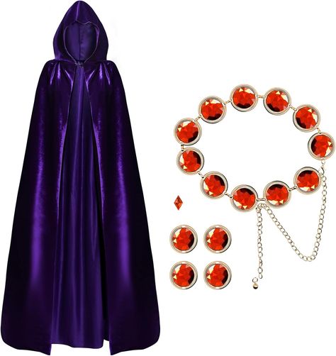 Easy Character Costumes, Raven Halloween Costume, Raven Costume, Easy Halloween Costumes For Women, Perfect Halloween Costume, Raven Cosplay, Purple Cape, Anime Cosplay Costumes, Halloween Inspo