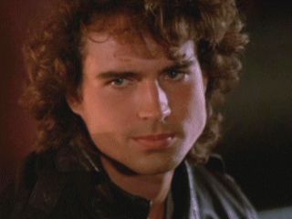 Jason Patric of Lost Boys was our Edward Cullen of the 80's and much cuter!!! Too Many Thoughts, Best Vampire Movies, Metalhead Guy, Jason Patric, Billy Wirth, 80s Posters, Michael Emerson, The Lost Boys 1987, The Lost Boys