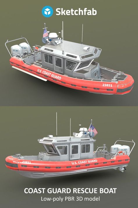 This object is best for use in games and other real-time applications such as Unity or Unreal Engine.
It can also be rendered in Blender (ex Cycles) or Vray as the model is equipped with all required textures. Coast Guard Boats, Coast Guard Rescue, Glass Interior, Us Coast Guard, Unreal Engine, Coast Guard, Low Poly, Product Page, Left And Right