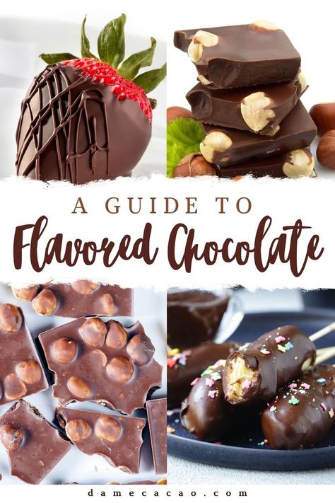 How To Flavor Chocolate, Melted Chocolate Recipes, Homemade Chocolates, Homestead Kitchen, Baking Stuff, Chocolate Making, Christmas Foods, Candy Recipes Homemade, Sweet Dishes Recipes