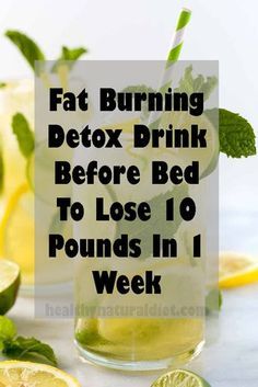 Flat Tummy Water, Drink Before Bed, Colon Cleanse Recipe, Detox Drink Before Bed, Detox Kur, Plats Healthy, Drinks Before Bed, Water Recipes, Detox Water