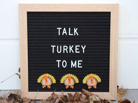 Letterboard Signs, Light Box Quotes, Thanksgiving Letter, Message Board Quotes, Turkey Stuffing, Milestone Pictures, Felt Letter Board, Halloween Letters, Word Board