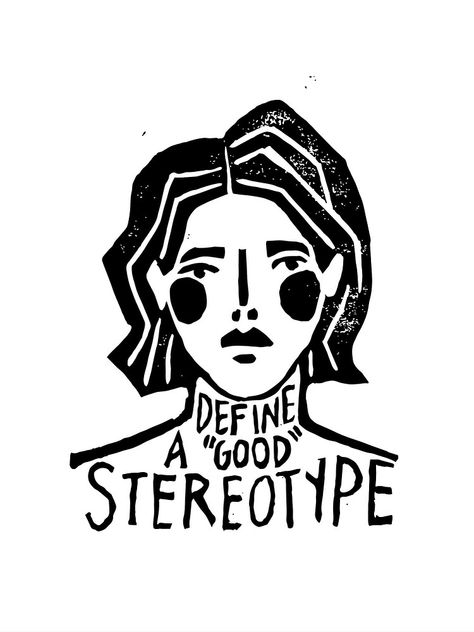 Stereotypes Art Ideas, Prejudice Stereotype Art, Stereotypes Aesthetic, Stereotypes Illustration, Stereotypes Art, Emotional Doodles, Irony Examples, Child Images, Doodle Wall