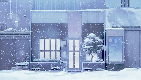 Jimmy Brown, Anime Snow, Snow Gif, Background Anime, Gif Background, Anime Places, Arte 8 Bits, Anime Christmas, Scenery Background