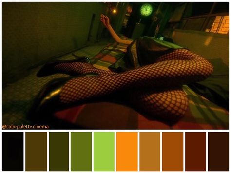 Fallen Angels (Wong Kar-Wai, 1995) Othello Poster, Christopher Doyle, Fallen Angels 1995, Wong Kar Wai, Movie Color Palette, Tokyo Aesthetic, Panther Art, Cinema Colours, Fallen Angels