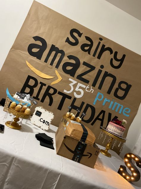 Amazon Themed Cake, 35 Birthday Theme For Him, Amazon Themed Birthday Party, Paid In Full Party Theme, 35 Birthday Theme, R&b Themed Party, Meme Party Theme, Rock Theme Party Amazon.com, 44th Birthday