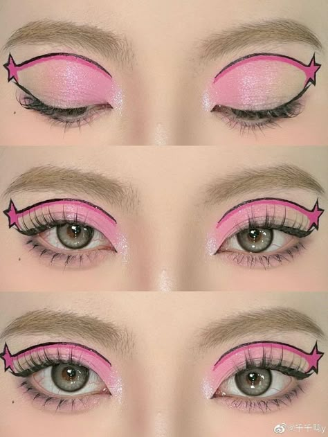 Cute Eye Makeup, Face Art Makeup, Swag Makeup, Dope Makeup, Eye Makeup Designs, Edgy Makeup, Foto Tips, Makeup Eye Looks, Creative Eye Makeup