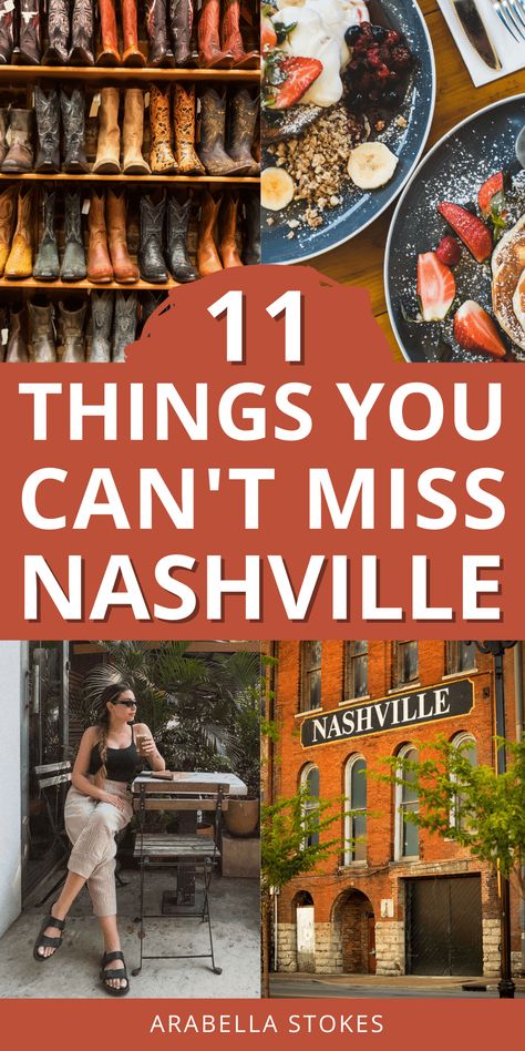 Planning the perfect trip to Nashville? Read this post for all the best things to do in Nashville! — nashville tennessee travel guide | nashville tennessee things to do | nashville tennessee what to do | nashville tennessee aesthetic | nashville tennessee photography | nashville tennessee outfits | nashville tennessee itinerary | nashville tennessee vacation | nashville tennessee restaurant Nashville Tennessee Vacation, Johnny Cash Museum, Nashville Murals, Nashville Travel Guide, Nashville Travel, Things To Do In Nashville, To Do In Nashville, Tennessee Travel, Travel Captions