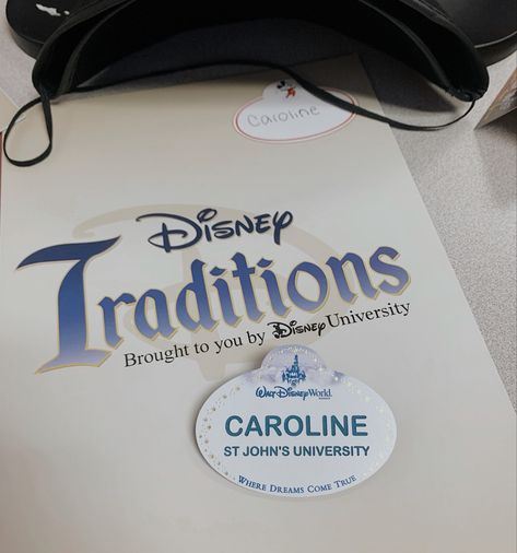 #dcp #disneycollegeprogram #disneyworld #waltdisneyworld #traditions Aesthetic Dcp, Dcp Traditions, Disney College Program Aesthetic, Disney University, 2024 Manifestation, Disney College, Disney College Program, Disney Cast Member, Post Grad Life