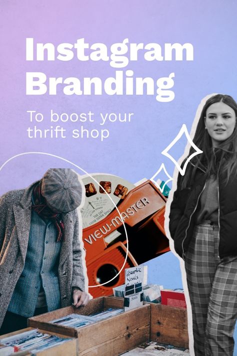 Thrift Flyer Design, Thrift Shop Bio Ideas Instagram, Thrift Shop Branding Design, Thrift Instagram Feed, Thrift Shop Branding, Thrift Shop Instagram Feed, Instagram Thrift Shop, Catchy Thrift Store Slogans, Online Thrift Shop