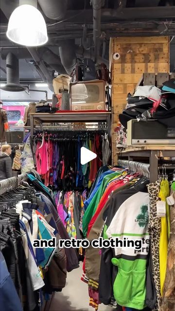 Cora Harrison on Instagram: "This is one of the largest vintage & retro clothing stores in London 🇬🇧⁠ ⁠ #LondonHiddenGems #LondonShopping #LondonFashion #LondonClothing" Vintage Retro Clothing, London Shopping, London Outfit, Retro Clothing, Clothing Stores, Retro Outfits, London Fashion, Clothing Store, In London