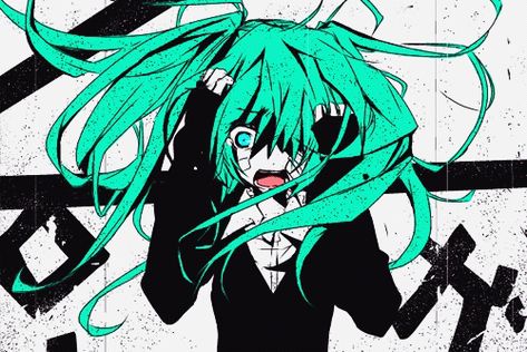 Hatsune Miku GIFs on Giphy Rolling Girl, Miku Chan, 8bit Art, Manga Cosplay, Hatsune Miku, Blue Hair, Vocaloid, Anime Character, Blue Eyes