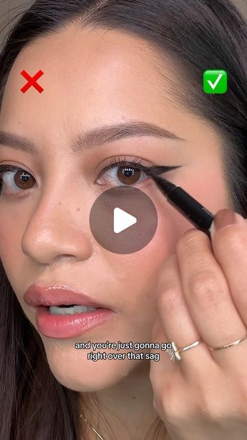 Japanese Eyeliner Style, Best Cat Eye Eyeliner, Makeup Looks For Black Dress Tutorial, How To Eyeliner For Hooded Eyes, How To Do Cats Eye Eyeliner, Best Smokey Eye Makeup, How To Do Cateye Eyeliner, Types Of Winged Eyeliner, Easy Cat Eyeliner Tutorials