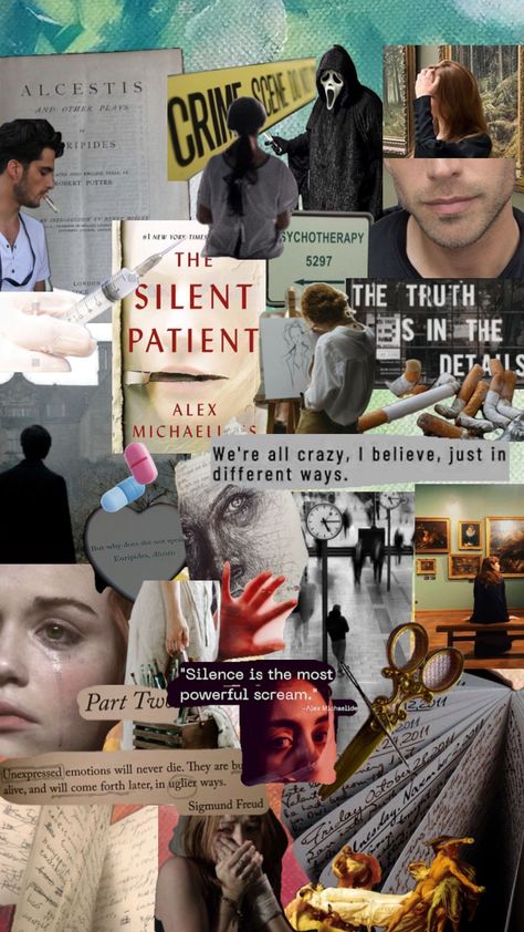 #myfirstshuffle The Silent Patient Book, Silent Patient Book, Alex Michaelides, The Silent Patient, Bookmarks Quotes, Learning Books, Book Bucket, Med School Motivation, Unread Books