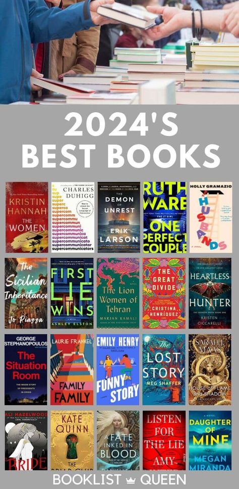 The Best Books of 2024 Book From Every Country, Best Reads 2024 Template, Inspiring Books To Read, 2025 Must Read Books, Fun Books To Read For Women, Newberry Award Books List, 100 Best Books Of All Time, Best Feel Good Books, Popular Fiction Books