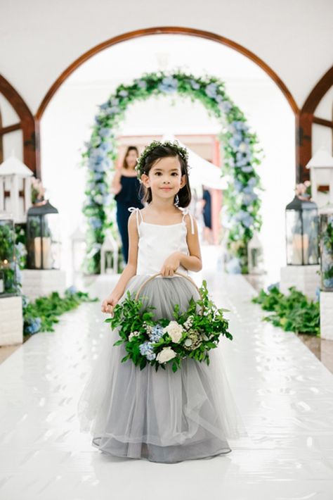 Flower Girl Ideas To Carry, Flower Girl Ideas, Wedding Philippines, Flower Girl Wand, Bride And Breakfast, Instead Of Flowers, Flower Girl Bouquet, Wedding Flower Girl Basket, Philippines Wedding