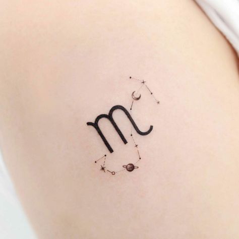 Leo And Scorpio Tattoo, Scorpio Symbol Tattoo, Scorpio Sign Tattoos, Tattoo Leo, Scorpio Constellation Tattoos, About Scorpio, Scorpio Zodiac Tattoos, Scorpio Symbol, Christian Sleeve Tattoo