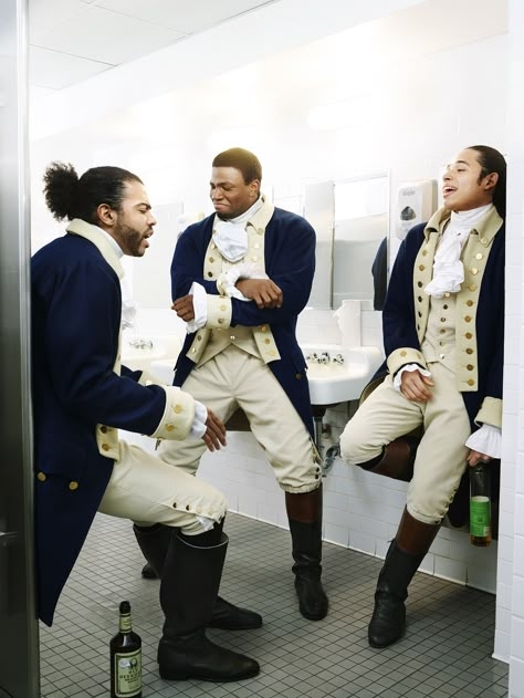 Here Are Some Incredible Photos of the Hamilton Cast in Honor of Their Big Night- Cosmopolitan.com Maxon Schreave, Sean Leonard, Daveed Diggs, The Maxx, John Laurens, Hamilton Lin Manuel, Hamilton Fanart, Anthony Ramos, Hamilton Broadway