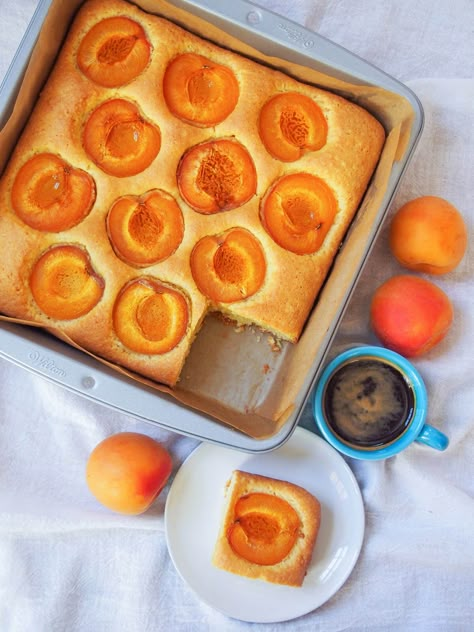 Apricot Baking, Apricot Desserts, Apricot Cake Recipe, Apricot Muffins, Sweets Homemade, Apricot Dessert, Today's Thought, Food Essentials, Apricot Cake