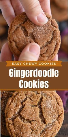 Chewy Gingerbread Molasses Cookies, Cookie Recipes With Molasses, Chewy Gingerdoodle Cookies, Vanilla Butter Sugar Cookies Taste Of Home, Ginger Doodles Cookies, Fun Kid Christmas Desserts, Crumbl Cookie Copycat Gingersnap, Easy Pantry Cookies, Cookie Trends 2023