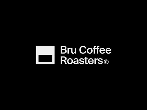 Bru Coffee, Coffee Symbol, Flat Logo Design, Amazing Websites, Coffee Roastery, Craft Logo, Best Beans, Flat Logo, Logo Design Ideas