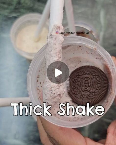 Thickshake Recipe, Shake Recipes, Oreo, Juice, Cafe, Restaurant