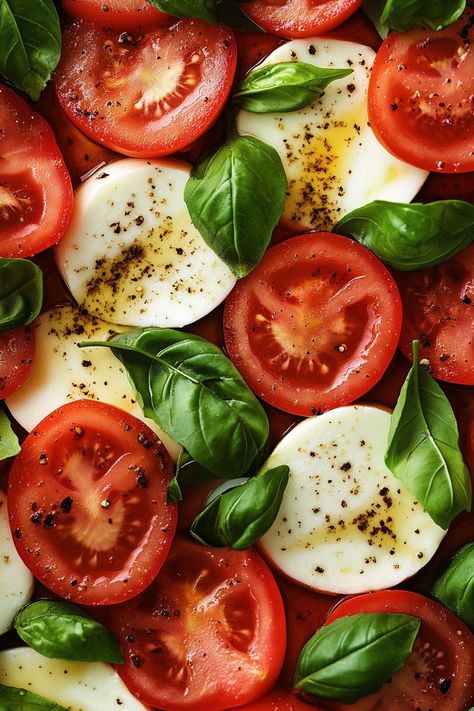 Looking for a refreshing dish that’s as easy as it is delicious? This Easy Caprese Salad with Balsamic Glaze is your go-to recipe for a quick and healthy lunch or dinner! 🍅✨ With juicy tomatoes, creamy mozzarella, and a drizzle of balsamic, it’s a simple recipe that impresses. Perfect for summer gatherings or a cozy night in. Give it a try and enjoy a burst of flavor! Don’t forget to save this recipe idea for your next meal! Easy Caprese Salad, Meal Prep Salads, Caprese Salad Recipe, Homemade Dressings, Salad Meal Prep, Homemade Dressing, Juicy Tomatoes, Balsamic Glaze, Cozy Night